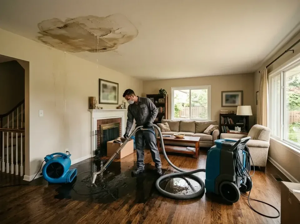 attic-pipe-burst-ceiling-drip-008 — frequently asked questions, Water Damage Restoration & Carpet Care in Millis-Clicquot, MA